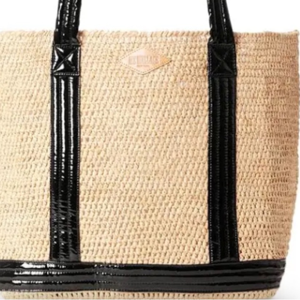 Authentic, MZ Wallace Raffia large tote bag
